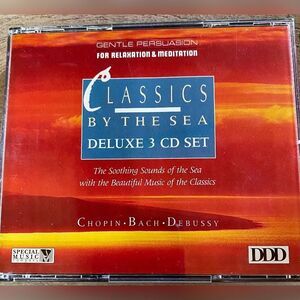 Classics By The Sea 3 CD Deluxe Set Chopin Bach Debussy Meditation Relaxation